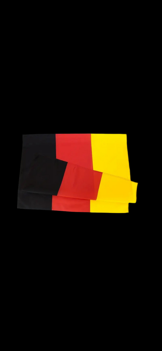 Deutschlandflagge 90x150 cm – Polyester – Wetterfest & Leicht