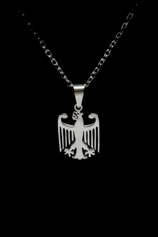 Adler Kette – Edelstahl Halskette in Silber oder Gold für Männer & Frauen